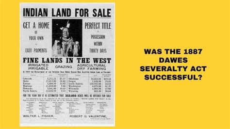 What was the Dawes Act of 1887 meant to do? - Answers