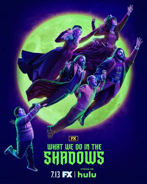 What we do in the shadows - season 5. The vampires must defend themselves as an international vampire tribunal gathers to judge them for their transgressions. 9.3/10. Rate. Top-rated. Wed, May 6, 2020. S2.E5. Colin's Promotion. Colin Robinson gets promoted at work and his new power threatens the balance of power in the vampire house. 9.0/10. 