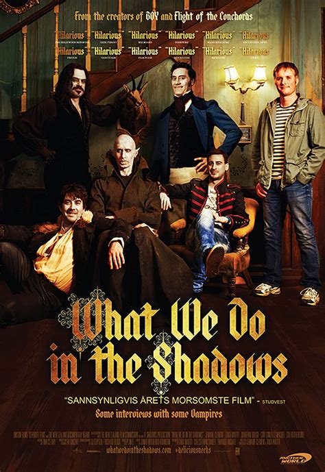 What we do in the shadows film watch. What We Do in the Shadows, based on the feature film by Jemaine Clement and Taika Waititi, returns for its second season, documenting the nightly exploits of vampire roommates Nandor (Kayvan Novak), Nadja (Natasia Demetriou), Laszlo (Matt Berry), and Colin Robinson (Mark Proksch) as they navigate the modern … 