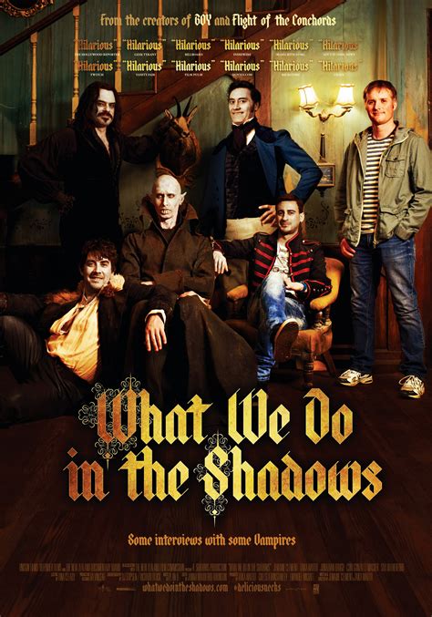 What we do in the shadows movie watch. What We Do in the Shadows (Film) Contains strong language and some violence. Comedy. Viago, Deacon and Vladislav are vampires who are struggling with modern life … 