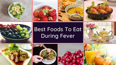 What we have to eat in fever