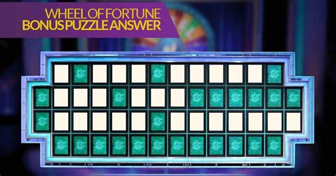 What website has the Wheel of Fortune bonus puzzles for …