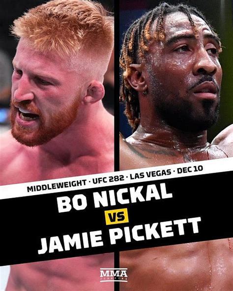 What weight class will Bo Nickal compete at in the UFC 