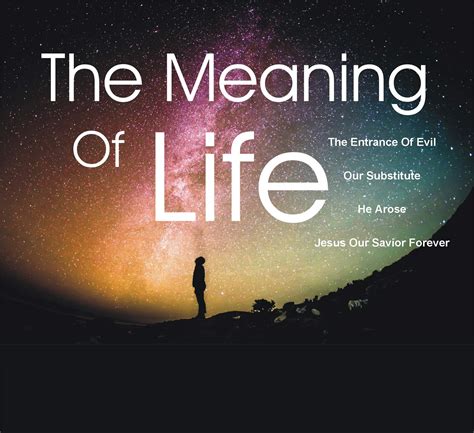 What what is the meaning of life. There is a rich philosophy available to everyone who lacks narrative and vocabulary to make sense of life and death: humanism. This is the broad non-religious tradition, stretching back to ... 