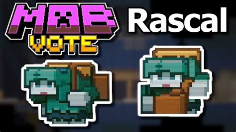 What will mob vote candidate Rascal do in Minecraft 