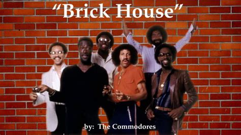 What year was the song brick house released by Lionel Richie?