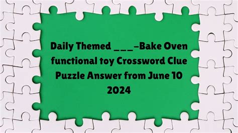 What you were baking when the oven fused? - Crossword Clue, …