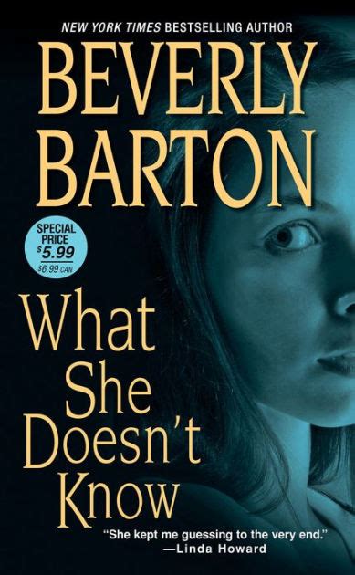 Download What She Doesnt Know By Beverly Barton