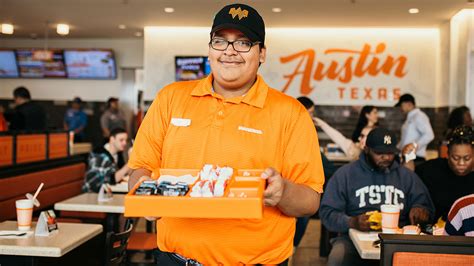 Whataburger employee. A total of $600,000 will be awarded in $5,000 increments to help students planning to attend a college, university or not-for-profit vocational school. Students can apply for the Whataburger Feeding Student Success Scholarship from Dec. 1, 2023, through Feb. 14, 2024, or until 1,000 applications are reached, whichever comes first. 