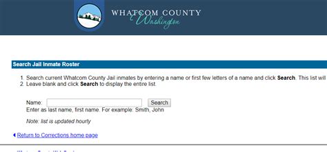 Whatcom county jail roster bookings. Home / Justice Center Services / Inmate Search. Inmate Search. You can find up-to-date information regarding inmates in our facilities at any time. Housing location and other … 