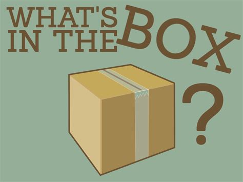 Whats in the box. Things To Know About Whats in the box. 