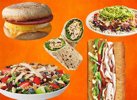 Whats the healthiest fast food. Chipotle: Burrito Bowl With Brown Rice, Chicken, and Pinto Beans. Starbucks: Spinach, Feta, and Cage-Free Egg White Wrap. Starbucks: Skinny Vanilla Latte. Subway: Oven-Roasted Chicken Sub With 9 ... 