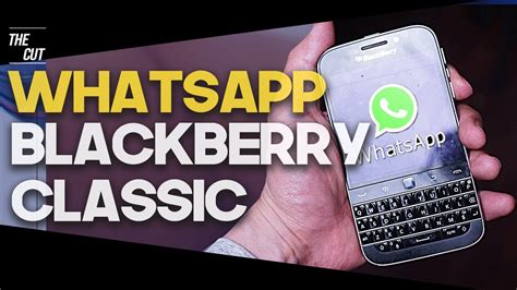 WhatsApp Working on Blackberry Classic 2024- How to do it.