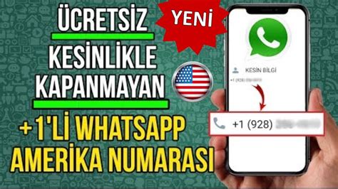 Whatsapp numarası alma 2020