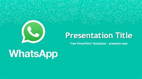 Whatsapp ppt presentation free download
