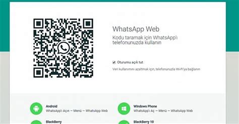 Whatsapp web giriş yap