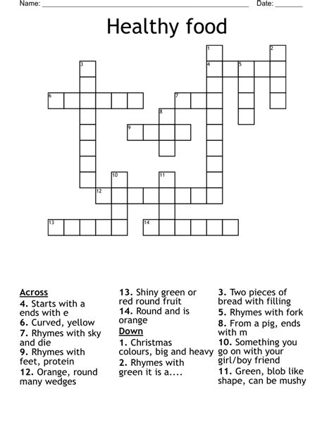  The Crossword Solver found 30 answers to "wheat touted as health food", 5 letters crossword clue. The Crossword Solver finds answers to classic crosswords and cryptic crossword puzzles. Enter the length or pattern for better results. Click the answer to find similar crossword clues . Enter a Crossword Clue. . 