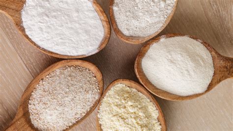 Wheat starch flour.  Understanding the differences between wheat flour and wheat st...