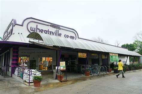 Wheatsville - “The purpose of Wheatsville Co-op is to create a self-reliant, self-empowering community of people that will grow and promote the transformation of society toward cooperation, justice, and non-exploitation. The mission of Wheatsville Co-op is to serve a broad range of people by providing them goods and services, using efficient methods that ...