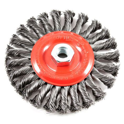 Wheel - Twist Knot Wire Brush