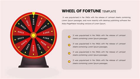 Wheel Of Fortune Powerpoint Template