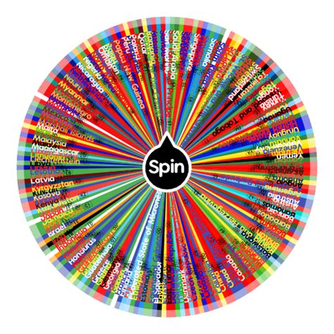 Wheel of names countries. Choice 6. Choice 7. The world is, of course, divided into a great many number of countries. Here, a wheel of all countries in the world provides a random country generator that you can spin. Once the wheel stops, it will select a country randomly. Spin as many times as you wish and keep track of all countries in the results tab. 