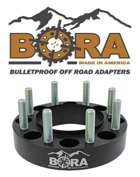 The Bora 1.50-Inch Wheel Spacers are made from high-quality materials and feature a black anodized finish that will last through any weather condition. They are hub and wheel centric, meaning they will fit perfectly on your vehicle and provide a snug fit.Warranty. These Bora 1.50-Inch Wheel Spacers come with a lifetime warranty against damages .... 