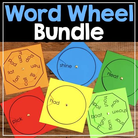 Wheel words. Aug 28, 2020 ... Step by Step Tutorial. Print out the templates. Cut them out. ... Place the sheet with images and circle inside a laminator pouch. ... Warm up the ... 