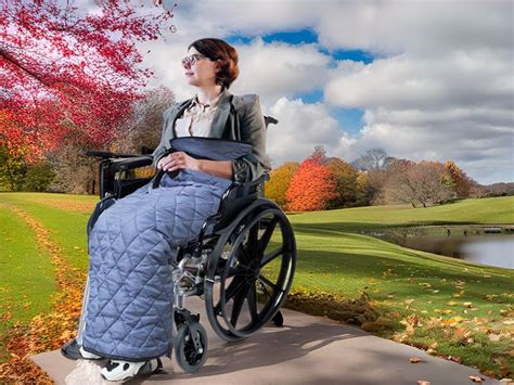Wheelchair blanket.  It&rsquo;s easy to clean and retains warmth even in the harshe...