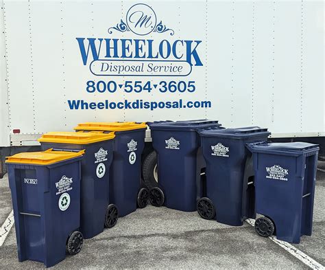 Wheelock disposal. M. Wheelock Disposal Service in West Winfield, NY. Wheelock Disposal offers a variety of sizes and styles of containers designed to meet your trash removal needs. Our family owned and operated business has been around for the last 30 years providing quality garbage collection for residential and commercial, roll off services, and recycling servic... 