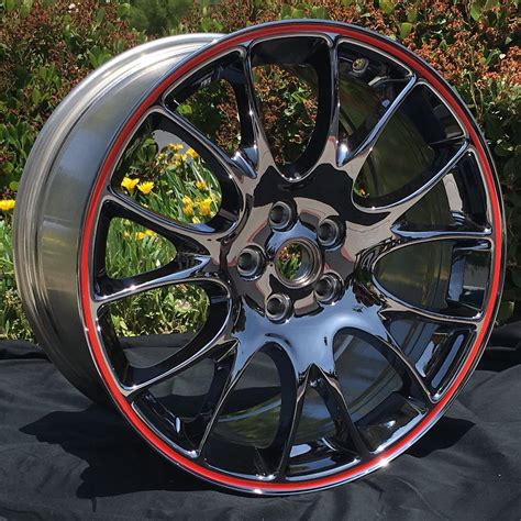 Wheels - 17 in. Wheel Diameter - Black chrome Wheel Finish