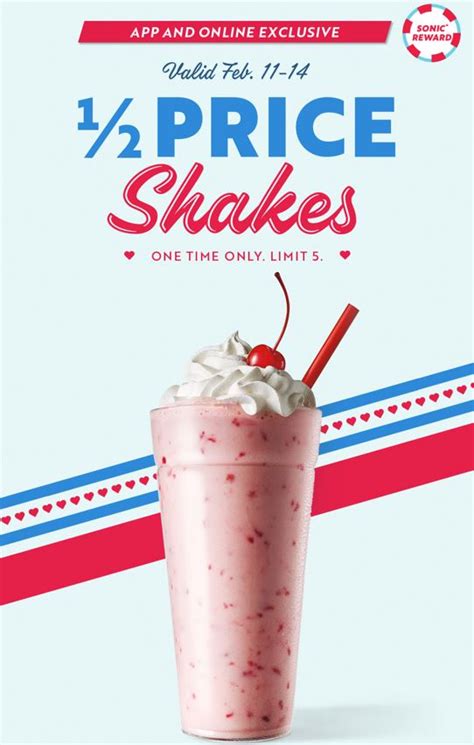 When Does Sonic Start Half Price Shakes 2022