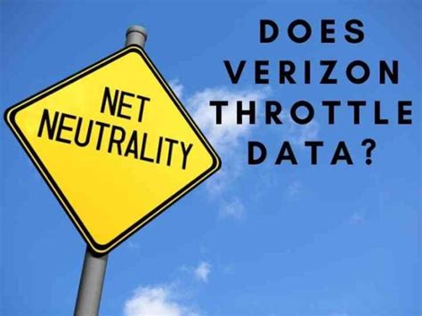 When Does Verizon Throttle Data