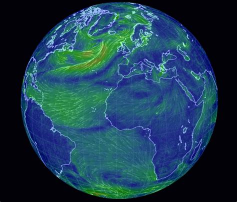 When Science is Art a New Map of Wind Patterns