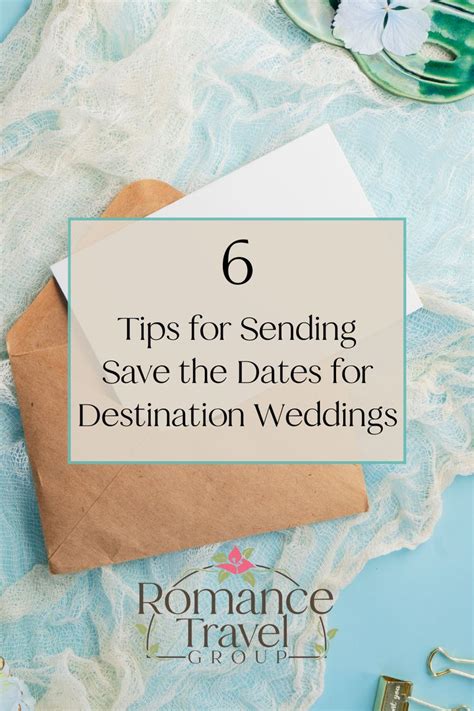 When To Send Out Save The Dates For Destination Wedding