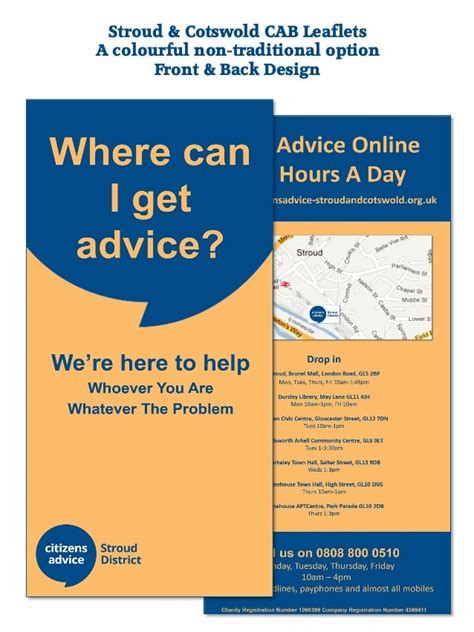 When and where can I get advice? - Citizens Advice