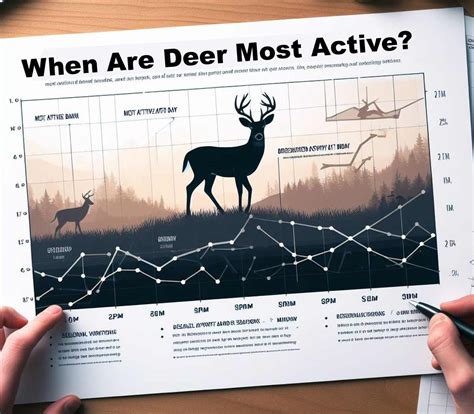 When are deer most active. The night of a new moon is when deer are most active. This is because there is no moonlight to guide their predators, so they feel safer to move around. The moon’s position in the sky can affect the timing of when deer are up on their feet, which can lead to more encounters if you’re hunting in the right place. 