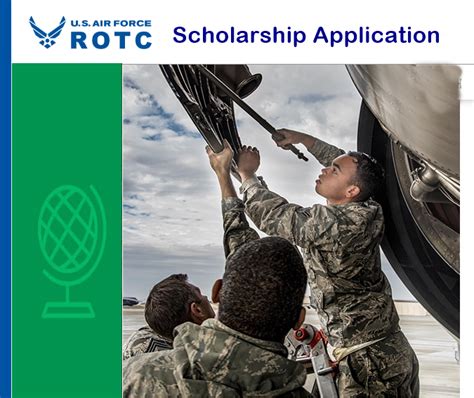 The Air Force ROTC scholarship applicati