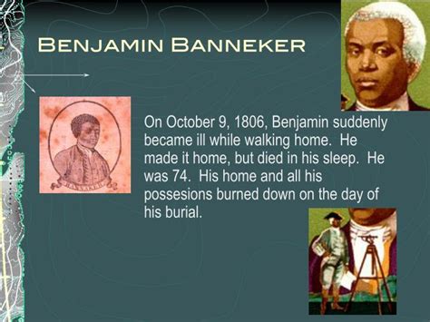 When did benjamin banneker die