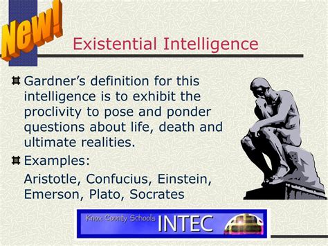 When did gardner and existential intelligence?