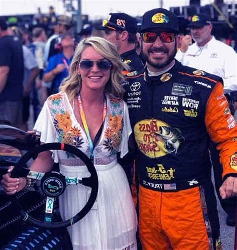 When did martin truex jr get married. Sherry Pollex and Martin Truex Jr are together since 2005. Sherry runs a business and a foundation called ‘Martin Truex Jr. Foundation’ to support children with pediatric cancer. In 2014, Pollex was diagnosed with Stage III ovarian cancer. 