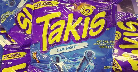 When did Takis come out? In 1999, the company invented its now-famous Takis rolled tortilla chips—salty snacks that resemble tiny, extra-crunchy taquitos. ... Are the blue Takis hotter? The flavor started out with a lot of chili pepper, getting hotter in the aftertaste, but not as hot as Fuego, and without the lime that Takis usually includes. 