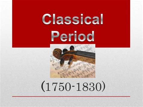 When did the classical period begin. Things To Know About When did the classical period begin. 