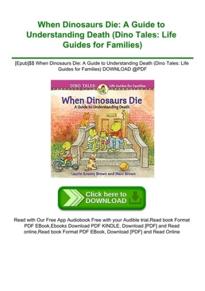 When dinosaurs die a guide to understanding death dino life guides for families. - Dat mag wel in de krant.