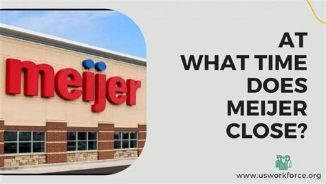 When do meijer close. Things To Know About When do meijer close. 