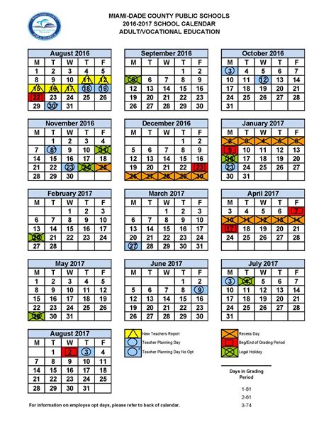 When do miami dade schedules come out. the following days: September 26, 2022, October 5, 2022, December 23, 2022, January 23, 2023 and April 7, 2023. August 15, 2022 and. November 8, 2022 are District-wide Professional Development Days and are not available to opt. #Ten-month secretarial and clerical employees. may opt to work one or two days, August 3, 4, 2022, or June 16, 20 ... 