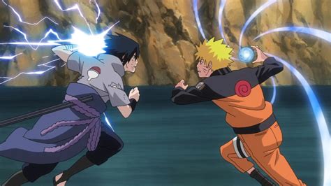 When does Sasuke and Naruto fight in Shippuden? - Answers