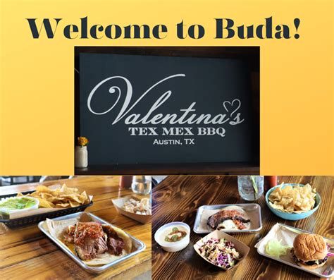 When does Valentina's TexMex BBQ open in Buda?