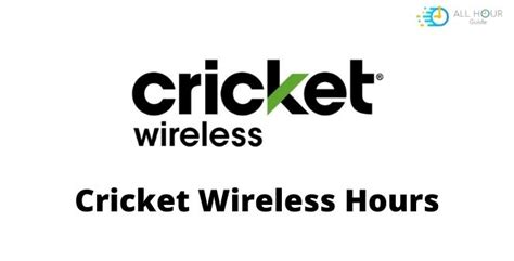 When does cricket wireless close. Things To Know About When does cricket wireless close. 