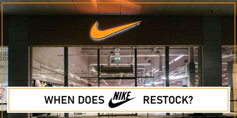 When does nike restock. - August 11, 2023. When does Nike restock? Unfortunately, Nike does not have a particular schedule for restocking shoes. The time they would restock their … 